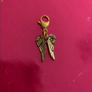 Origami Owl Gold Toned Angel Wings Charm